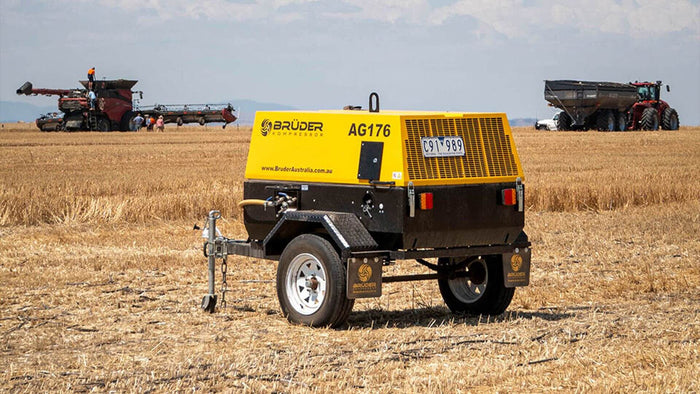 Why the AG176 Diesel-Powered Air Compressor Stands Out in the Agricultural Industry