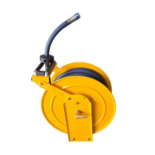 Brüder Spring Retract 1/2" x 20m Hose Reel - Dual Pedestal