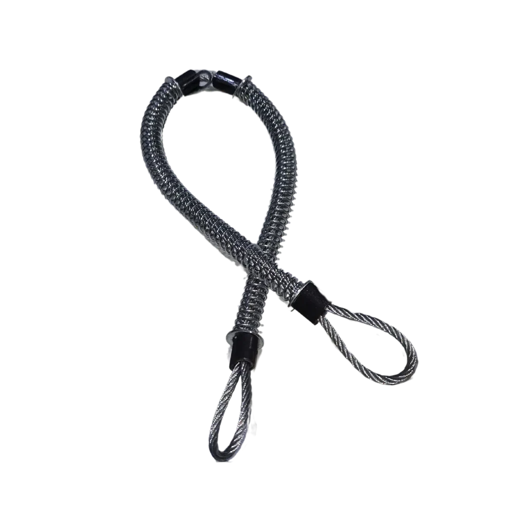 Brüder Hose Safety Whip checks, steel wire, spring lock