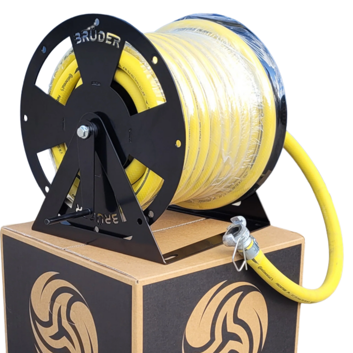 Brüder [2020HRB] Bruder 3/4" x 20m Manual Rewind Hose Reel