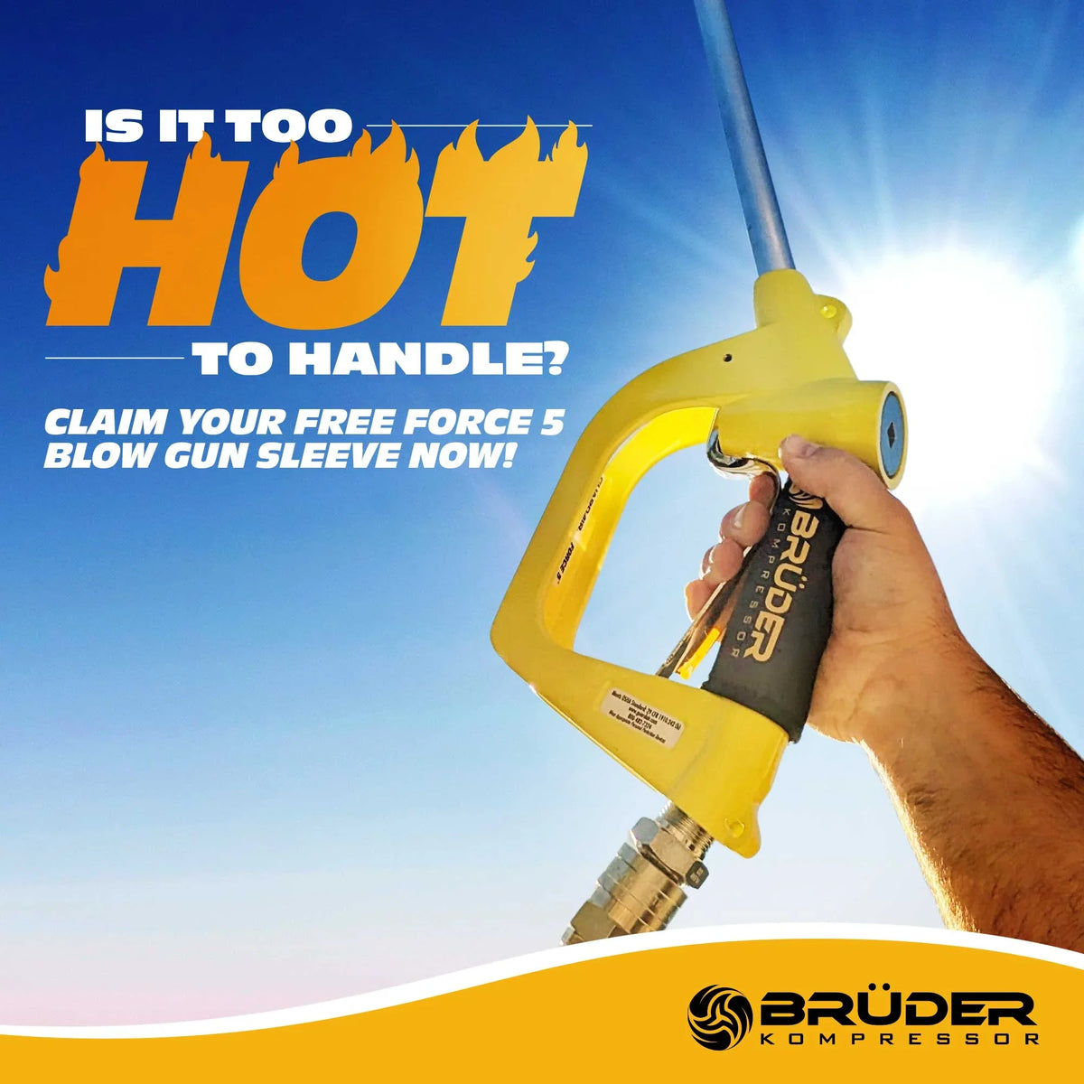 Brüder Heat-resistant Zipped Sleeve for Force 5 Megablaster