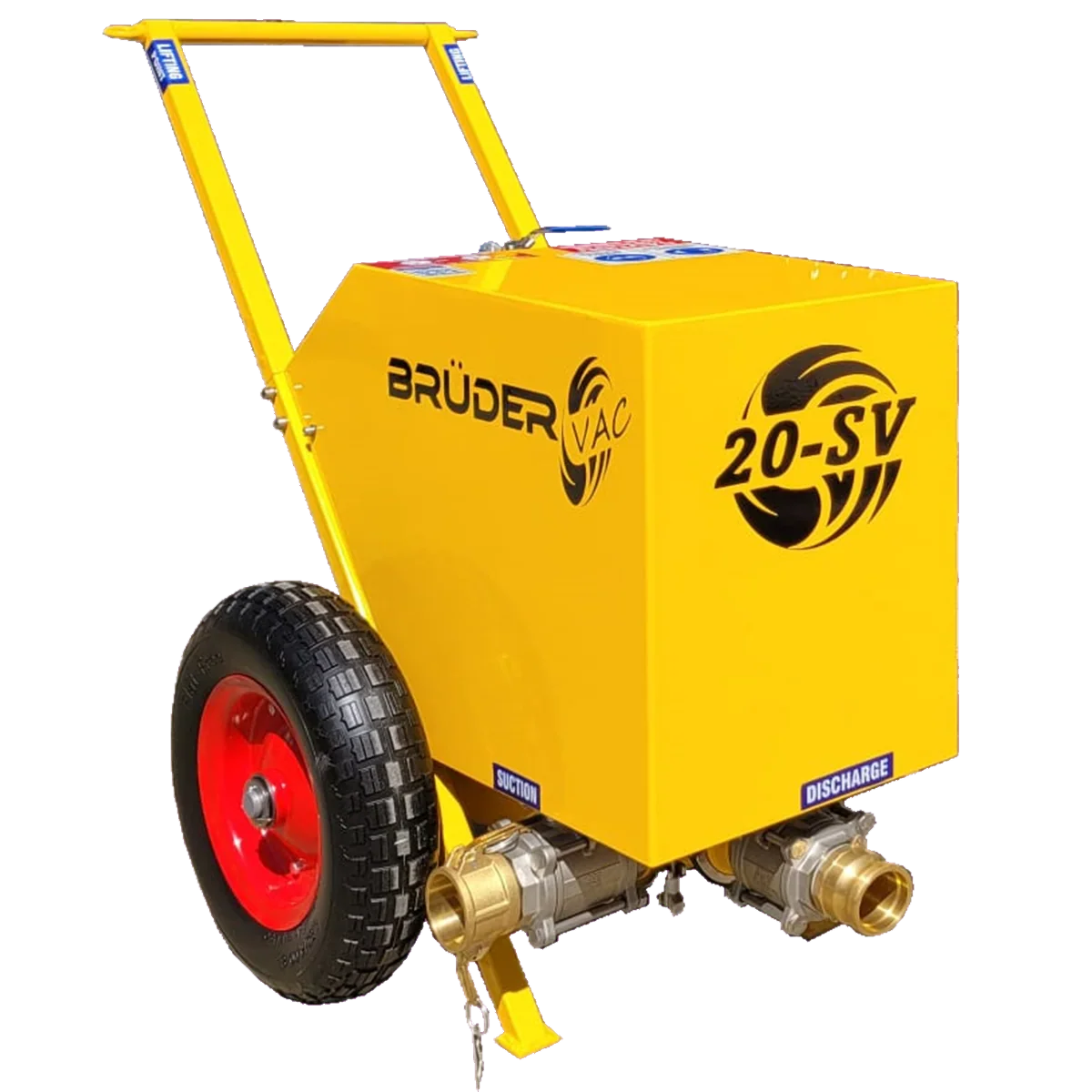 Brüder [20-SV] 2" Vacuum for solids 100cfm