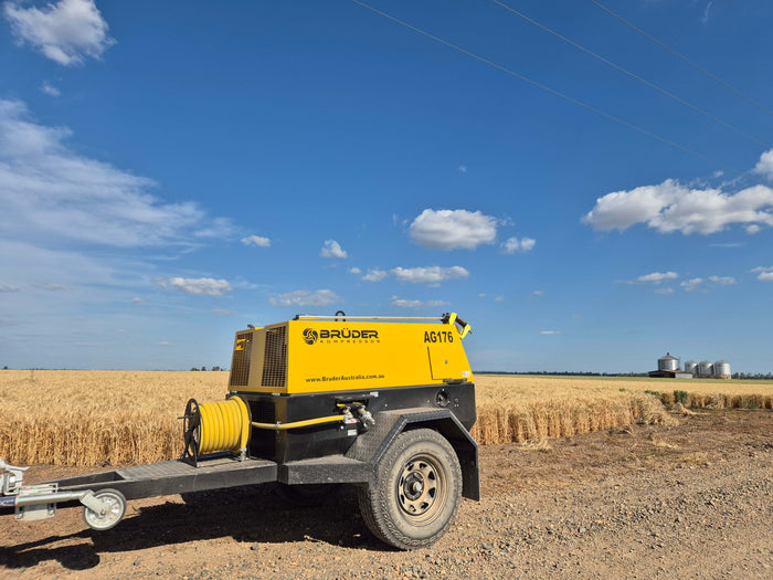 AG176 compressor on the farm