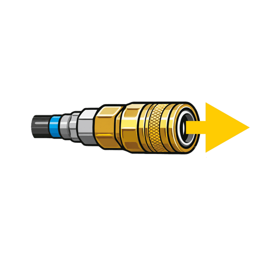 Compressed air powered