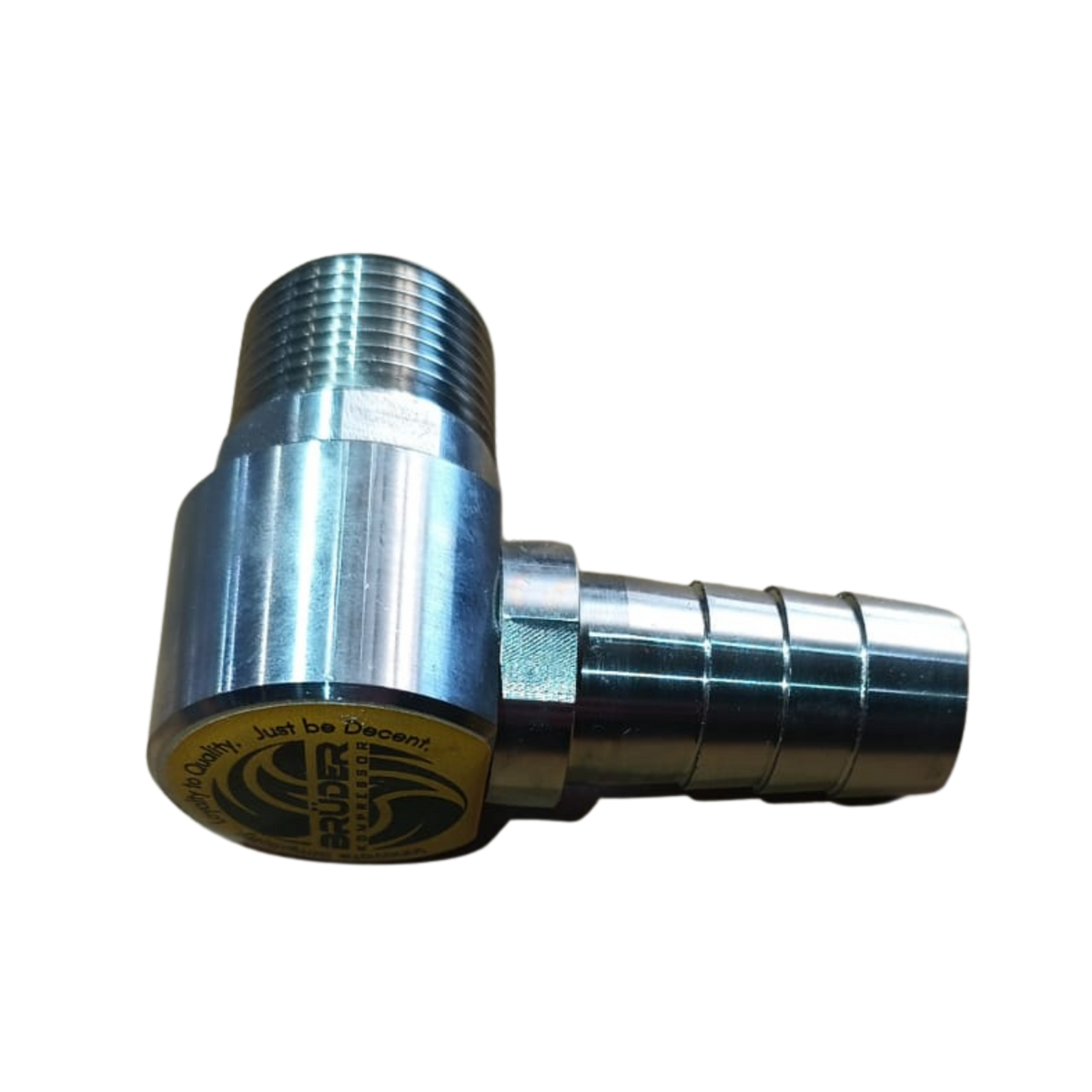 Brüder [BMAN34E] Bruder 3/4" Stainless Steel Swivel Elbow