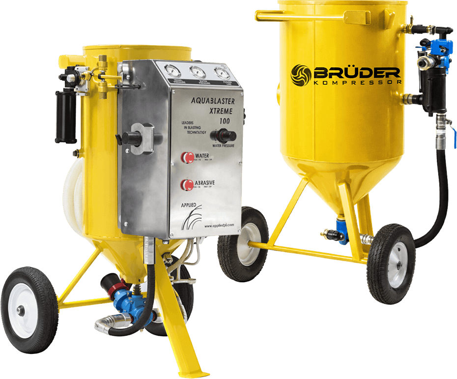 Bruder Sand Blast Pot - details