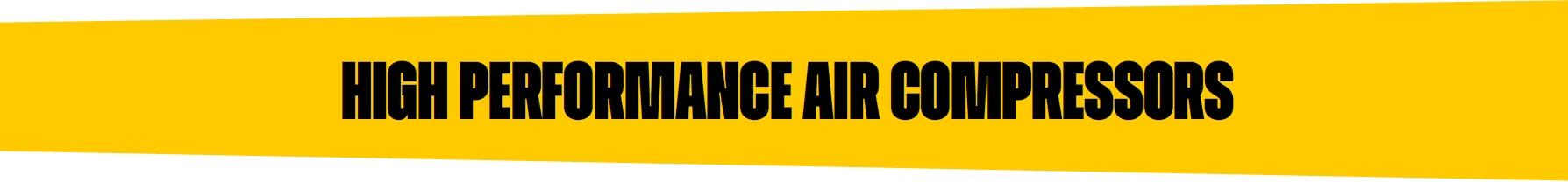 High performance air compressors