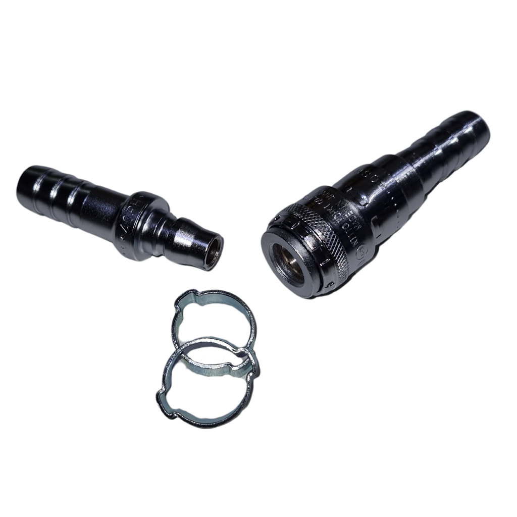 [NC 3/8" Hose Kit] Standard Nitto starter pack with 1 x 200-30SH, 1 x 30SH and Hose Clamps