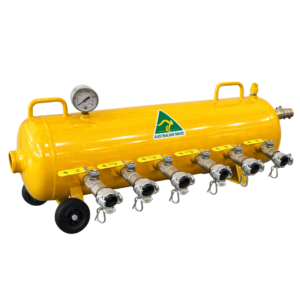 100L Air Pig - 6 port air distribution manifold