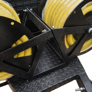 [HRDMB] A-Frame Double Mounting Bracket for Brüder HR2020 Manual Rewind Hose Reels