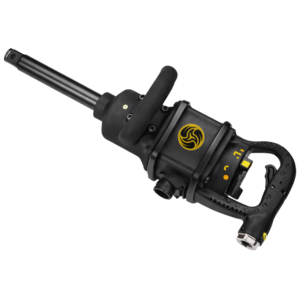 1" Heavy Duty Air Impact Driver. Extended Shank 2711 Nm Max Torque 10.3kg Super Hammer Clutch 1/2" Air Inlet