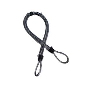 Hose Safety Whip checks, steel wire, spring lock