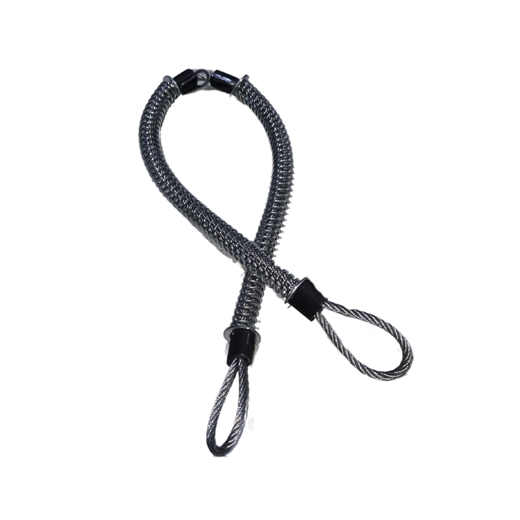 Hose Safety Whip checks, steel wire, spring lock