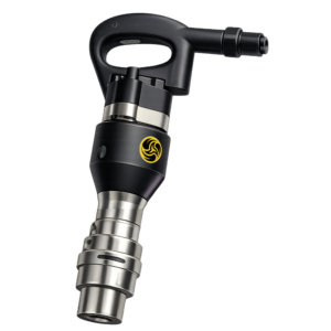 BH11D 4.9kg Bruder Chipping Hammer Spring Retainer, 2800 Blows/Min 17.6cfm optimal consumption 13.9" length with Round 17mm Shank.