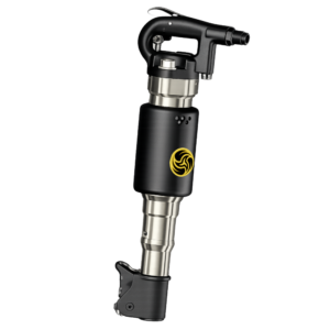 BH30D 13.6kg Bruder Chipping Hammer Latch Retainer, 1500 Blows/Min 42.4cfm optimal consumption 23" length with Hex 22mm Shank.