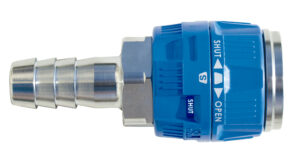 [PVR800SH] Large Nitto Safety Purge/Locking Coupler with 1" Hose Barb